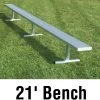 Best reviews of 🎉 National Rec 21' PORTABLE Aluminum Team Player Bench ✨