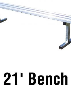Deals 🌟 Jaypro 21' PORTABLE Aluminum Player Bench, PB-5 👍
