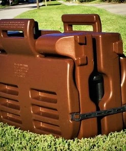 Hot Sale 🥰 Port-A-Bench Folding Portable Bench Brown ✔️ -Soccer Sales Shop a07 294 4 1