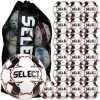 Best Pirce 🥰 Select 20pk Club DB Soccer Ball Package w/ Bag Black ✔️