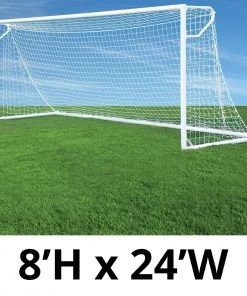 Flash Sale 🎁 Jaypro 8'x24' Round Nova Club Goals, RCG-24S (pair) 😉