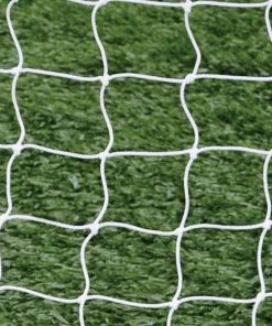 Budget ✔️ Jaypro 8'x24'x4'x10' Soccer Nets, 4mm Braided, SND-7/8 (pair) White 🎁 -Soccer Sales Shop a11 510 inset