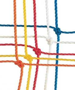 Flash Sale ✔️ Champion 8'x24'x4'x10', 3mm Official Soccer Nets, 203 (pair) Orange ✨