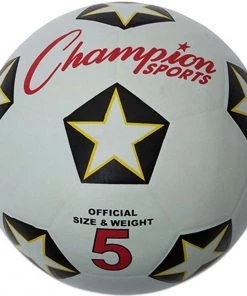 Brand new 🛒 Champion Rubber Soccer Ball, Size 3, 4 & 5 🎉