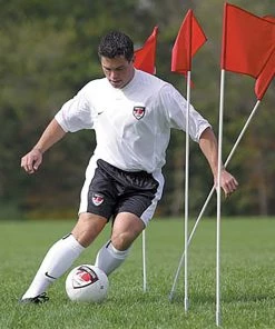 Cheapest 🧨 Kwik Goal Course Markers/Corner Flags, set of 4, 6B404 🥰