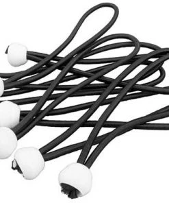 Flash Sale 👏 Kwik Goal 30/pk Bungee Soccer Net Fasteners, Fits up to 4" Post, Black, 10B3503 🛒