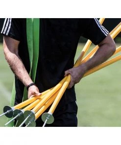 Budget 👍 Kwik Goal set/6 Soccer Coaching Sticks w/ Steel Peg Base, 16B1001 Blue 🎁 -Soccer Sales Shop a11 757 new 02