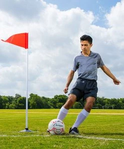 New 😉 Champion Premium Turf Official Soccer Corner Flags, set of 4, SCF60 💯 -Soccer Sales Shop a11 766 new 05