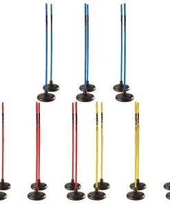 Buy 🔔 Kwik Goal Set/6 Premier Coaching Sticks w/ Rubber Bases, 16B22 Blue 🧨 -Soccer Sales Shop a11 776 new colors
