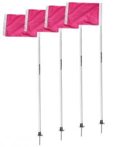 Discount 😉 Kwik Goal Pink Soccer Corner Flags, set of 4, 6B520 🛒
