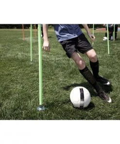 Budget 🌟 Kwik Goal Set of 6 Soccer Coaching Sticks 2 Go Hi-Vis Green 😀 -Soccer Sales Shop a11 981 2 1