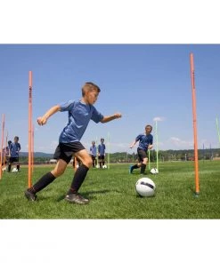 Budget 🌟 Kwik Goal Set of 6 Soccer Coaching Sticks 2 Go Hi-Vis Green 😀 -Soccer Sales Shop a11 981 3 1