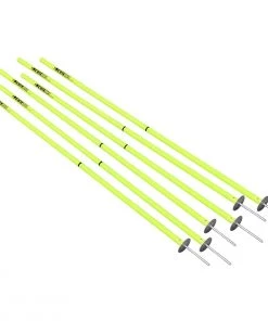 Budget 🌟 Kwik Goal Set of 6 Soccer Coaching Sticks 2 Go Hi-Vis Green 😀 -Soccer Sales Shop a11 981 green 1