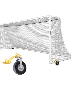 Budget 🎉 Kwik Goal Pro Premier European 8'x24' Match Soccer Goal w/ Swivel Wheels, 2B2001SW 👏