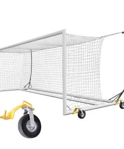Promo 👍 Kwik Goal Pro Premier Copa 8'x24' Portable Soccer Goal w/ Swivel Wheels, 2B9006SW 🎁
