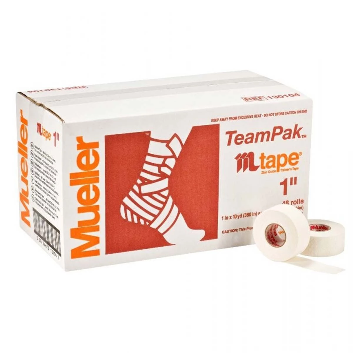 Coupon ๐ฅ Mueller Zinc Oxide M Tape, 1''x10 yds, CASE OF 48 ๐ฅ 2 Coupon ๐ฅ Mueller Zinc Oxide M Tape, 1''x10 yds, CASE OF 48 ๐ฅ - Image 2