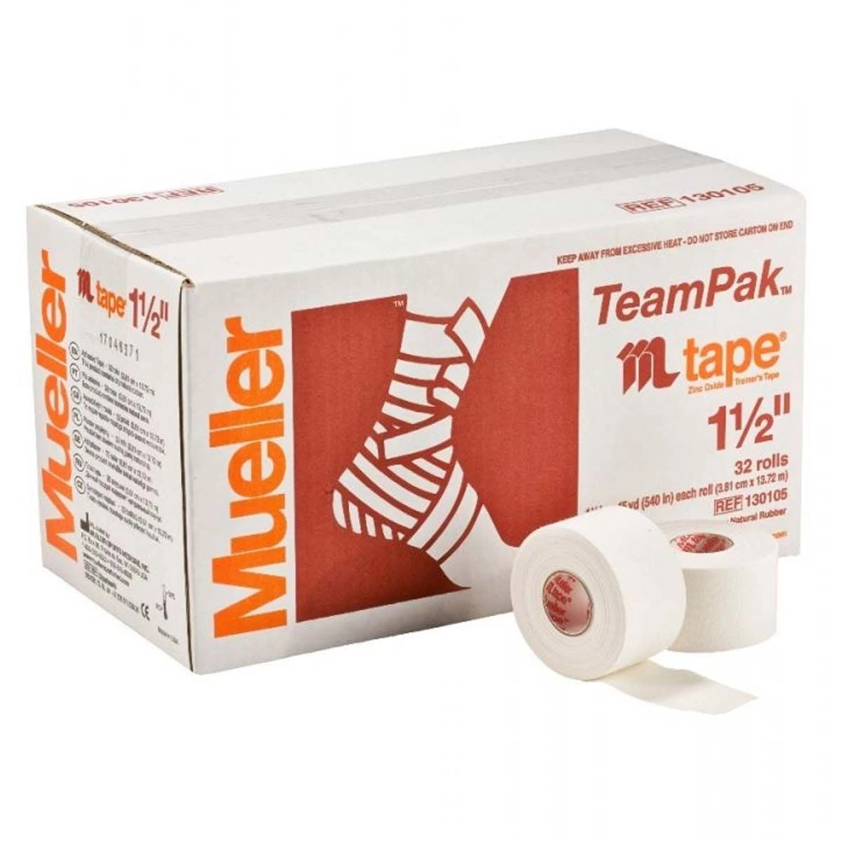Buy ๐ฏ Mueller Zinc Oxide M Tape, 1-1/2''x15 yds, CASE OF 32 ๐งจ 2 Buy ๐ฏ Mueller Zinc Oxide M Tape, 1-1/2''x15 yds, CASE OF 32 ๐งจ - Image 2