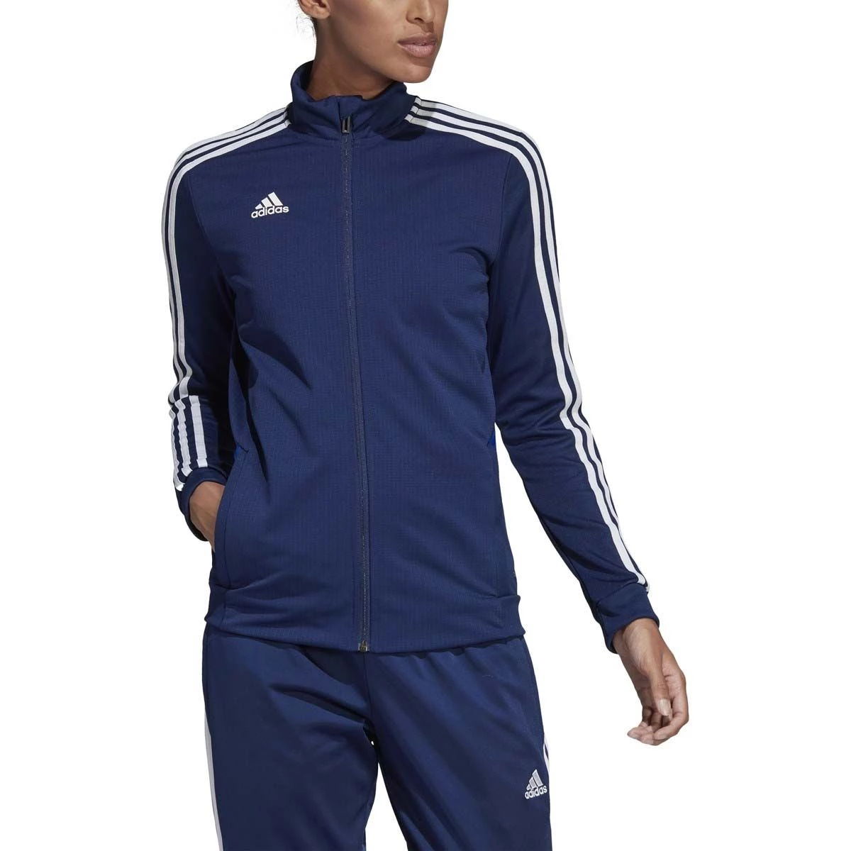 New 👏 Adidas Women's Tiro 19 Training Jacket Bold Blue 🌟 1 New 👏 Adidas Women's Tiro 19 Training Jacket Bold Blue 🌟