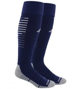 Budget 👏 Adidas Team Speed II Soccer OTC 🧦 Socks Dark Blue 🔥