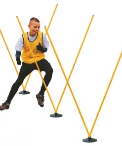 Promo ✨ Champion Pro Agility Coaching Stick Hurdle Set, PROAGSET 😍