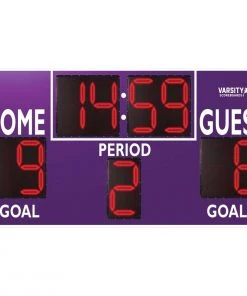 Best Sale 🥰 Varsity Scoreboards 3430 Soccer / Multi-Sport Scoreboard, 8'W x 4'H 👍