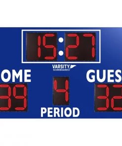 Coupon 😀 Varsity Scoreboards 3450 Soccer / Multi-Sport Scoreboard, 8'W x 6'H ⌛